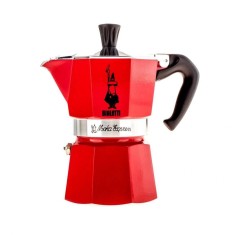 ESPRESSOR BIALETTI MOKA EXPRESS 3 cesti rosu