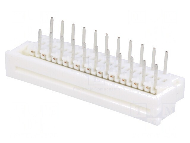Conector FFC/FPC 90&deg; 22 Pin ZIF