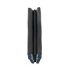 Decorațiune fimo unghii de culoare albastru-negru - băț, fluturaș, INGINAILS