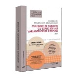 Admiterea in magistratura si in avocatura. Culegere de subiecte cu explicatii ale variantelor de raspuns. Drept penal. Editia a 7-a - Mihai Adrian Hot