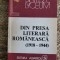 Eugen Marinescu - Din presa literara romaneasca (1918 - 1944)
