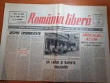 Ziarul romania libera 3 august 1990-prefectul jud. covasna-o bomba dezamorsata