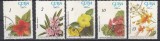 A12 S1 25 - Timbre foarte vechi - Cuba - flori exotice - 1977