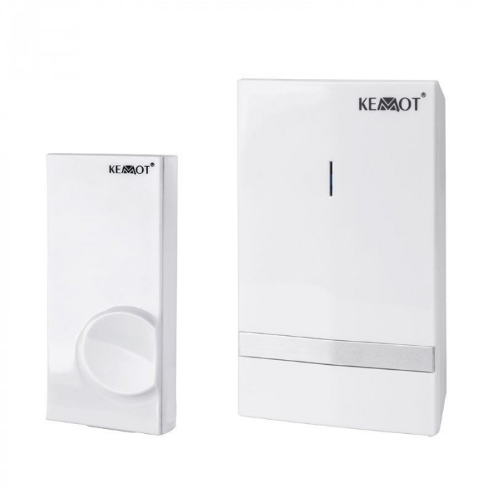 Sonerie wireless Kemot, 48 de melodii, 230 V