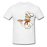 Tricou &quot; Pizza chef vector art &quot;