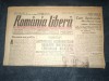 ZIAR ROMANIA LIBERA 10 MARTIE 1946