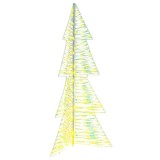 VidaXL Brad de Crăciun cu 160 LED Alb cald 150 cm PET 42019215