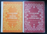 Culegere de texte literare pentru clasele V-VIII (2 vol.) - Vasile Teodorescu (antologator)
