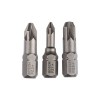 Set 3 Biti Extra Duri Bosch PZ1 PZ2 PZ3, 25mm, Prindere Hexagonala 1/4&quot;, Scule Profesionale