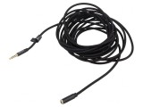Cablu Audio Jack 3,5mm 4pin 5m Negru, Vention
