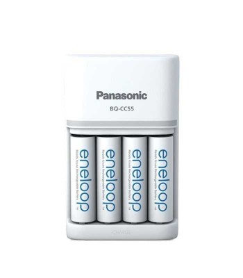 Incarcator Smart &amp;amp; Quick Eneloop Panasonic include 4x AA (R6) 2000mA foto