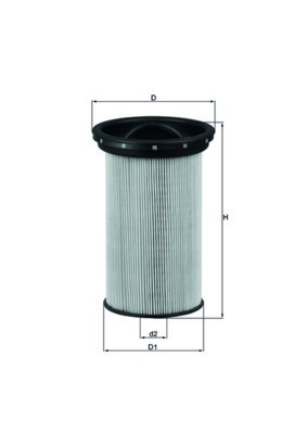 MAHLE KX 69 filtru combustibil