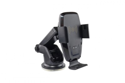 Suport auto cu incarcator wireless AMIO PHW-05, fixare cu ventuza, incarcare Qi, cu brat reglabil AutoDrive ProParts foto
