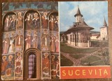 QW25 MS - Carte postala - tematica manastiri - vedere - Manastirea Sucevita 14