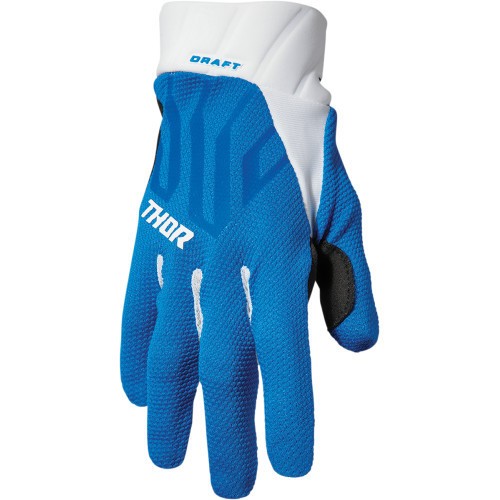 Manusi atv/cross Thor Draft, culoare albastru/alb, marime S Cod Produs: MX_NEW 33306795PE