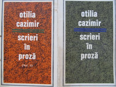 Scrieri in proza (2 vol.) - Otilia Cazimir foto