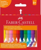 CREIOANE COLORATE PLASTIC 12 CULORI GRIP FABER-CASTELL, Faber Castell