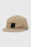 Jack Wolfskin sapca Mainkai culoarea bej, neted, 1912021