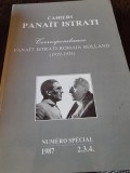 Panait Istrati - Corespondenta Romain Rolland (1919-1935) - Biografie, Memorii, Jurnal - Franceza, 427 pagini