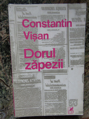 Constantin Visan - Dorul zapezii foto