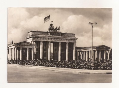 FA59-Carte Postala- GERMANIA - Berlin, Brandenburger gate, circulata 1965 foto