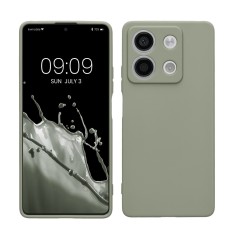 Husa Kwmobile pentru Xiaomi Redmi Note 13, Verde, Silicon, KWM000020LK003C