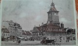 Carte postala, Brasov, Sfatul, 1926