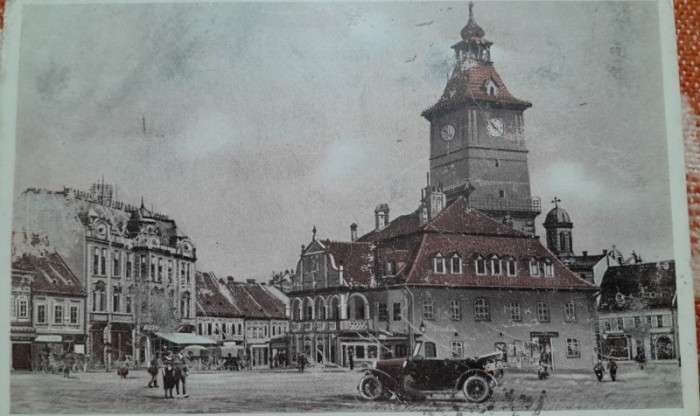 Carte postala, Brasov, Sfatul, 1926