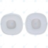 Pernițe Urechi Albe Marshall Major III (3) - &Icirc;nlocuire Premium, Spumă Moale, Piele Artificială - Compatibil Major 3 Bluetooth