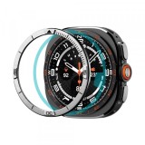 Cumpara ieftin Rama Protectie Spigen Tune Pilot pentru Samsung Galaxy Watch Ultra2, Argintie ACS11616