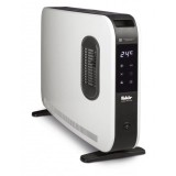 Convector electric Fakir Prestige HK-T 2000, 2000 W, 3 trepte de putere, Afisaj LED, Telecomanda, Termostat de siguranta, Termostat reglabil, Protecti