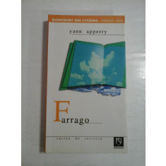 FARRAGO - YANN APPERRY
