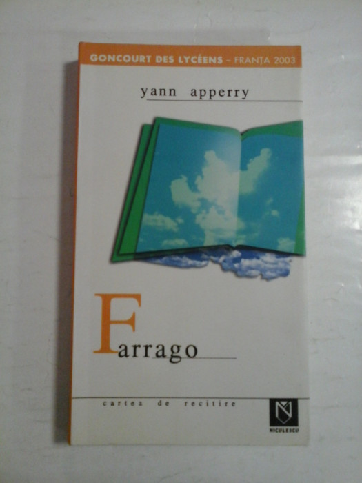 FARRAGO - YANN APPERRY