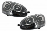 Faruri VW Golf 5 V Mk5 (2003-2007) Jetta (2005-2010) RHD GTI R32 Design Black Performance AutoTuning