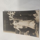 Carte postala Regina Maria, Printul Carol si Nicolae