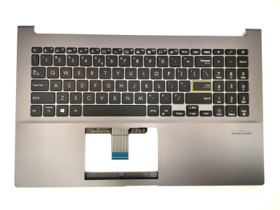 Carcasa superioara cu tastatura iluminata palmrest Laptop, Asus, VivoBook X521, X521IA, X521FA, X521FL, X521EA, X521EQ, X521UA, X521JQ, 90NB0FM1-R3028 foto