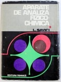APARATE DE ANALIZA FIZICO-CHIMICA de LUDOVIC I. SAVICI , 1980