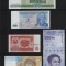 Set 5 bancnote de prin lume adunate (cele din imagini) #182