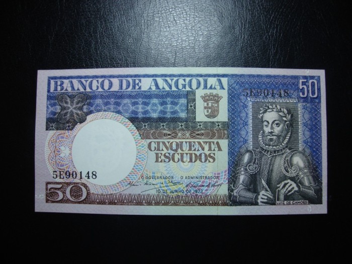 ANGOLA 50 ESCUDOS 1973