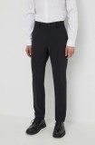 Theory pantaloni barbati, culoarea negru, mulata
