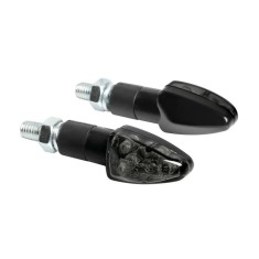 Lampi semnalizare directie mers Atom LED 12V 2buc - Negru Garage AutoRide foto