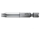 Bit Surubelniță Torx T15H Wiha, 90mm, Cu Gaură de Siguranță, Profesional