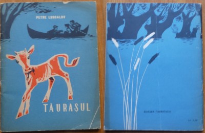 Petre Luscalov, Taurasul, 1963, ilustratii de Romeo Voinescu, editia 1 foto