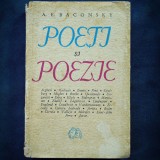 Cumpara ieftin POETI SI POEZIE - A. E. BANCONSKY