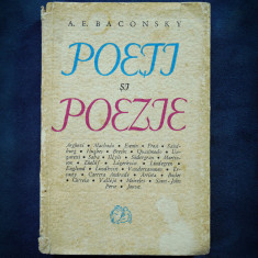 POETI SI POEZIE - A. E. BANCONSKY