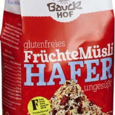 Musli cu Ovaz si Fructe Fara Gluten Bio 425gr Bauck Hof