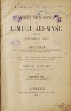 GRAMATICA TEORETICA - PRACTICA A LIMBEI GERMANE de IONU CIONCA , ETIMOLOGIA SI SINTAXA , 1887 , lLIPSA ULTIMELE 4 PAGINI