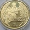 1 Crown 2017 Gibraltar, Battle of Ypres; Gold Plated , Proof, Capsula., km#1609a
