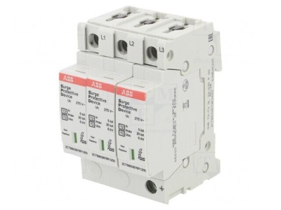 Limitator de Supratensiuni Tip 2 3P 20kA IP20 foto
