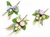 Cumpara ieftin Set 3 crengute artificiale decorate cu oua 15 cm